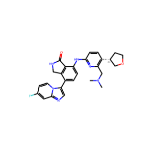 (S)-7-((6-((Dimethylamino)methyl)-5-(tetrahydrofuran-3-yl)pyridin-2-yl)amino)-4-(7-fluoroimidazo[1,2-a]pyridin-3-yl)isoindolin-1-one