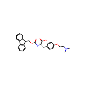 (S)-2-((((9H-Fluoren-9-yl)methoxy)carbonyl)amino)-3-(4-(2-(dimethylamino)ethoxy)phenyl)propanoic acid