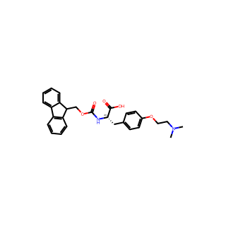 (S)-2-((((9H-Fluoren-9-yl)methoxy)carbonyl)amino)-3-(4-(2-(dimethylamino)ethoxy)phenyl)propanoic acid