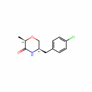 (2R,5R)-5-(4-Chlorobenzyl)-2-methylmorpholin-3-one