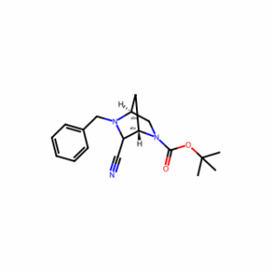 (1S,4S)-tert-Butyl 5-benzyl-6-cyano-2,5-diazabicyclo[2.2.1]heptane-2-carboxylate