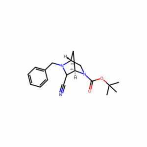 (1R,4R)-tert-Butyl 5-benzyl-6-cyano-2,5-diazabicyclo[2.2.1]heptane-2-carboxylate