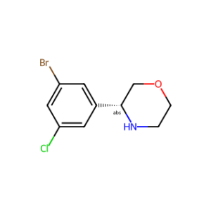 (R)-3-(3-Bromo-5-chlorophenyl)morpholine