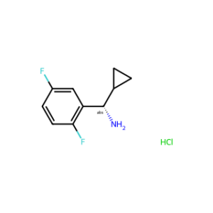 (S)-Cyclopropyl(2,5-difluorophenyl)methanamine hydrochloride