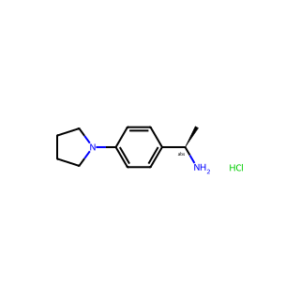 (R)-1-(4-(Pyrrolidin-1-yl)phenyl)ethan-1-amine (hydrochloride)