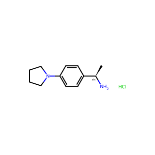 (R)-1-(4-(Pyrrolidin-1-yl)phenyl)ethan-1-amine (hydrochloride)