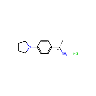 (S)-1-(4-(Pyrrolidin-1-yl)phenyl)ethan-1-amine (hydrochloride)