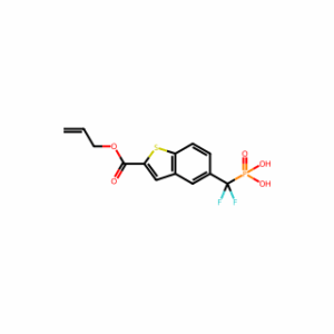 ((2-((Allyloxy)carbonyl)benzo[b]thiophen-5-yl)difluoromethyl)phosphonic acid