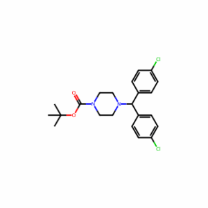 tert-Butyl 4-(bis(4-chlorophenyl)methyl)piperazine-1-carboxylate
