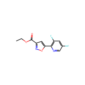 Ethyl 5-(3,5-Difluoro-2-pyridyl)isoxazole-3-carboxylate