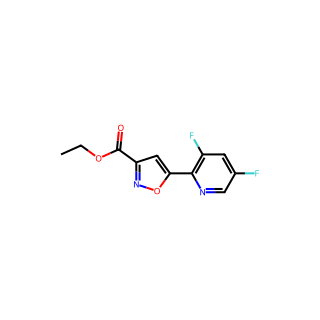 Ethyl 5-(3,5-Difluoro-2-pyridyl)isoxazole-3-carboxylate