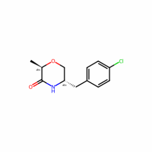 (2R,5S)-5-(4-Chlorobenzyl)-2-methylmorpholin-3-one