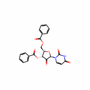 ((2R,3R,5R)-3-(Benzoyloxy)-5-(2,4-dioxo-3,4-dihydropyrimidin-1(2H)-yl)-4-oxotetrahydrofuran-2-yl)methyl benzoate