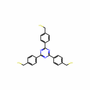 ((1,3,5-Triazine-2,4,6-triyl)tris(benzene-4,1-diyl))trimethanethiol