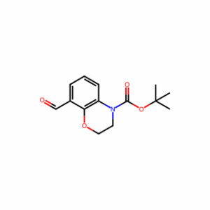 tert-Butyl 8-formyl-2,3-dihydro-4H-benzo[b][1,4]oxazine-4-carboxylate