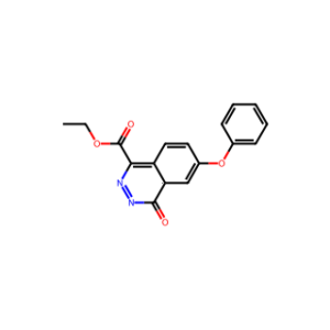 Ethyl 4-oxo-6-phenoxy-3,4-dihydrophthalazine-1-carboxylate