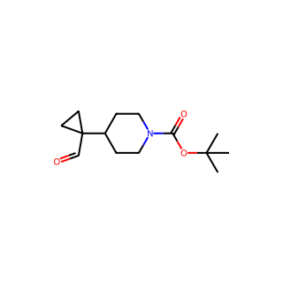 tert-Butyl 4-(1-formylcyclopropyl)piperidine-1-carboxylate