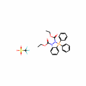 (1,2-Bis(ethoxycarbonyl)hydrazineyl)triphenylphosphonium trifluoromethanesulfonate