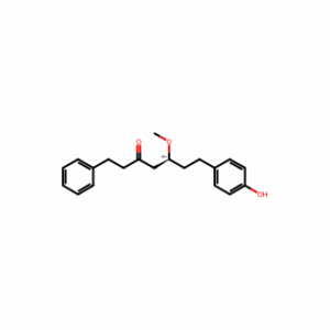 (5S)-7-(4-Hydroxyphenyl)-5-methoxy-1-phenyl-3-heptanone