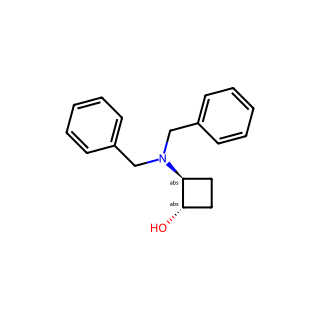 (1S,2S)-2-(Dibenzylamino)cyclobutan-1-ol