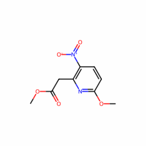 Methyl 6-methoxy-3-nitro-2-pyridineacetate