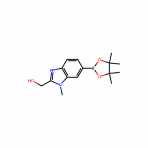 (1-Methyl-6-(4,4,5,5-tetramethyl-1,3,2-dioxaborolan-2-yl)-1H-benzo[d]imidazol-2-yl)methanol