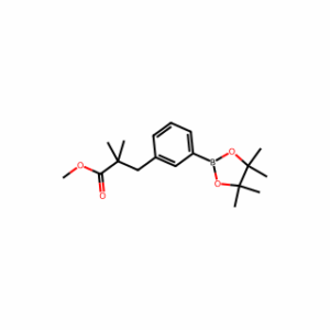 Methyl 2,2-dimethyl-3-(3-(4,4,5,5-tetramethyl-1,3,2-dioxaborolan-2-yl)phenyl)propanoate