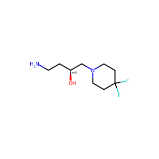 α-(2-Aminoethyl)-4,4-difluoro-1-piperidineethanol