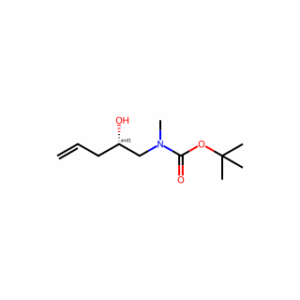 tert-Butyl (2-hydroxypent-4-en-1-yl)(methyl)carbamate