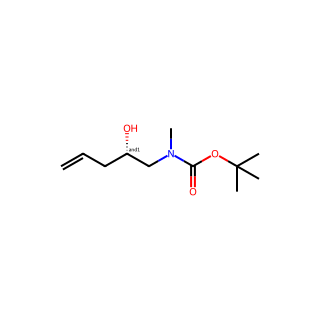 tert-Butyl (2-hydroxypent-4-en-1-yl)(methyl)carbamate