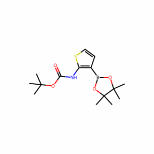 Tert-butyl (3-(4,4,5,5-tetramethyl-1,3,2-dioxaborolan-2-yl)thiophen-2-yl)carbamate