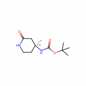 tert-Butyl (4-methyl-2-oxopiperidin-4-yl)carbamate
