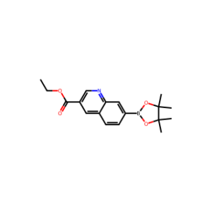 Ethyl 7-(4,4,5,5-tetramethyl-1,3,2-dioxaborolan-2-yl)quinoline-3-carboxylate