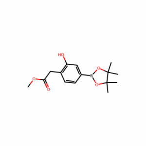 Methyl 2-(2-hydroxy-4-(4,4,5,5-tetramethyl-1,3,2-dioxaborolan-2-yl)phenyl)acetate