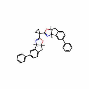 (3aS,3a′S,8aR,8a′R)-2,2′-(Cyclopropane-1,1-diyl)bis(5-phenyl-3a,8a-dihydro-8H-indeno[1,2-d]oxazole)