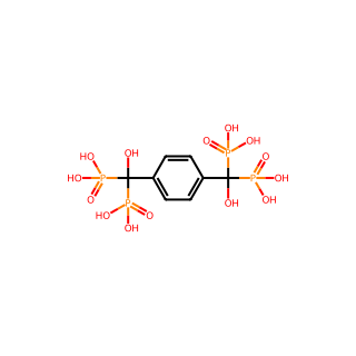 (1,4-Phenylenebis(hydroxymethanetriyl))tetrakis(phosphonic acid)