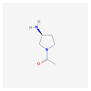 (S)-1-(3-Aminopyrrolidin-1-yl)ethanone