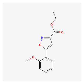 Ethyl 5-(2-methoxyphenyl)-3-isoxazolecarboxylate