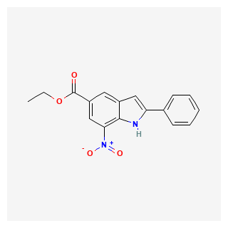Ethyl 7-Nitro-2-Phenyl-1H-Indole-5-Carboxylate