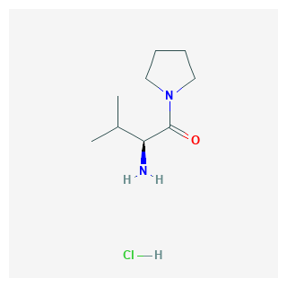 (S)-2-amino-3-methyl-1-(pyrrolidin-1-yl)butan-1-one hydrochloride