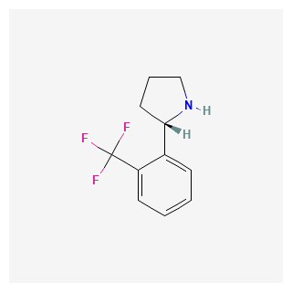 (s)-2-(2-(Trifluoromethyl)phenyl)pyrrolidine