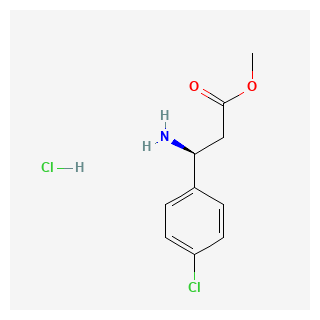 (S)-Methyl 3-amino-3-(4-chlorophenyl)propanoate hydrochloride