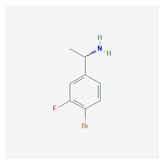 (S)-1-(4-Bromo-3-fluorophenyl)ethanamine