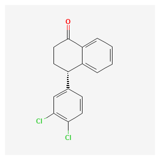 (S)-4-(3,4-Dichlorophenyl)-3,4-dihydronaphthalen-1(2H)-one