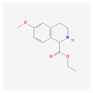 Ethyl 6-methoxy-1,2,3,4-tetrahydroisoquinoline-1-carboxylate