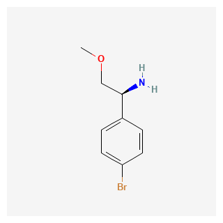 (S)-1-(4-Bromophenyl)-2-methoxyethanamine