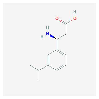 (S)-3-Amino-3-(3-isopropylphenyl)propanoic acid