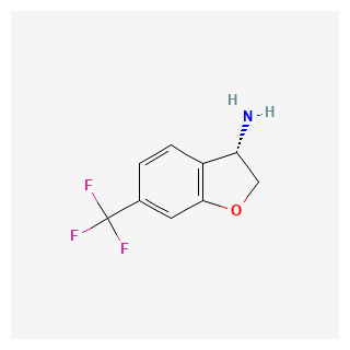 (S)-6-(Trifluoromethyl)-2,3-dihydrobenzofuran-3-amine
