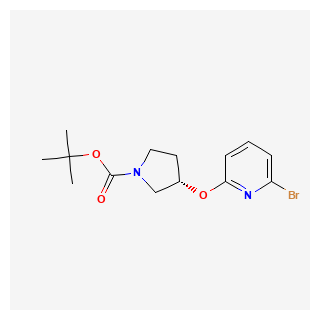 (S)-tert-Butyl 3-((6-bromopyridin-2-yl)oxy)pyrrolidine-1-carboxylate