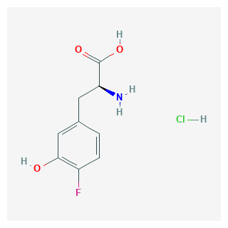 (S)-2-Amino-3-(4-fluoro-3-hydroxyphenyl)propanoic acid hydrochloride